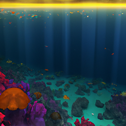 A stunning panoramic view of the Red Sea's surface, hinting at the treasures beneath.
