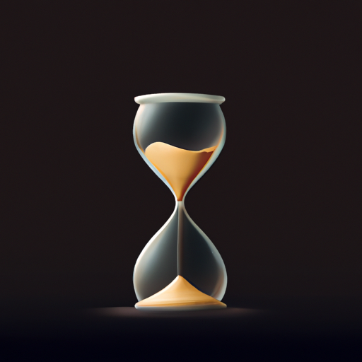 איור של שעון חול, המסמל את הזמן המתקתק של חוק ההתיישנות.